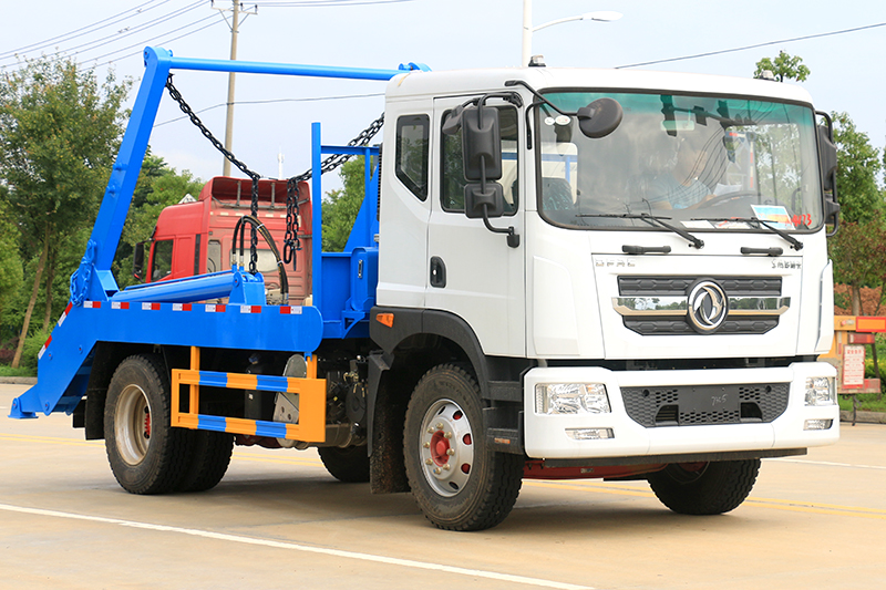 國六東風D9 8~10方 擺臂垃圾車 國六東風D9 8~10方 擺臂垃圾車