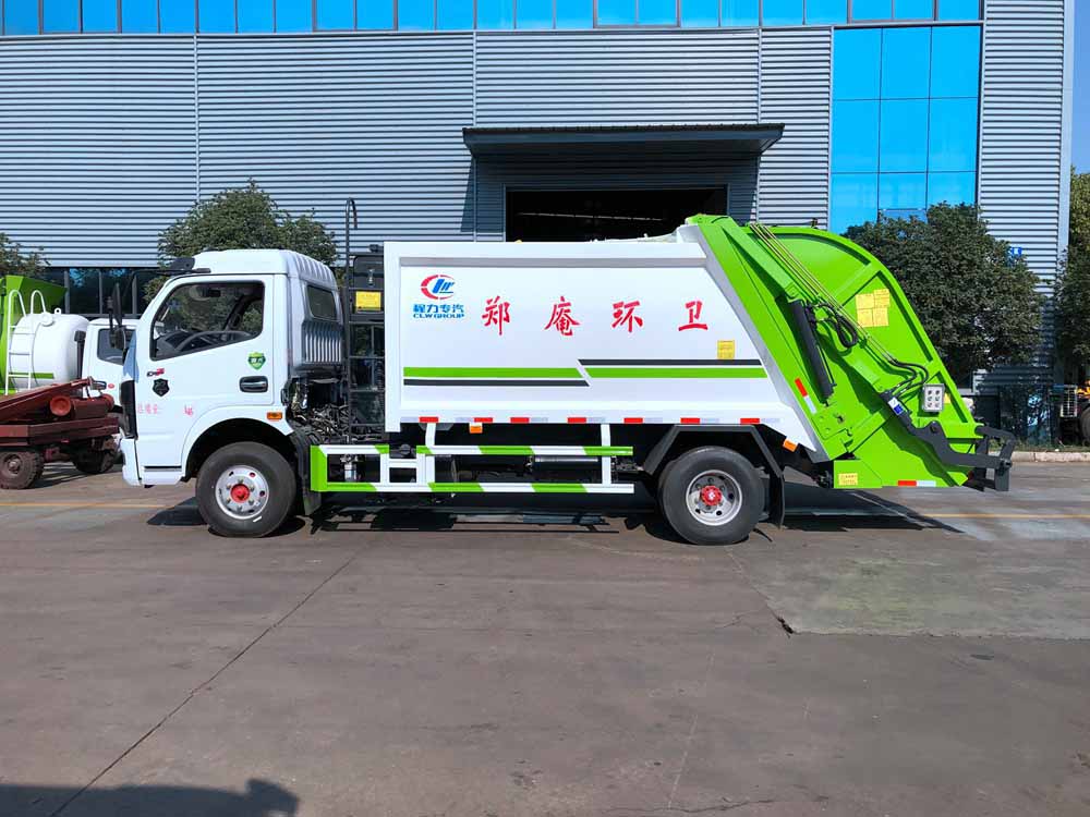 國六8立方東風(fēng)D7 壓縮垃圾車 國六8立方東風(fēng)D7 壓縮垃圾車