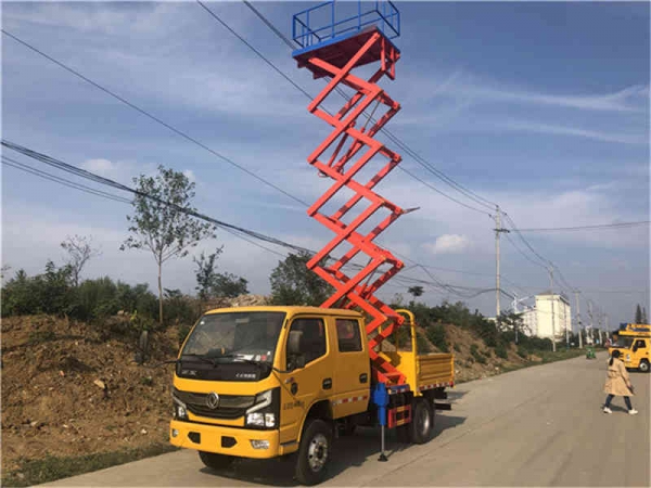 (國六)東風10米剪叉式升降平臺高空作業車 (國六)東風10米剪叉式升降平臺高空作業車